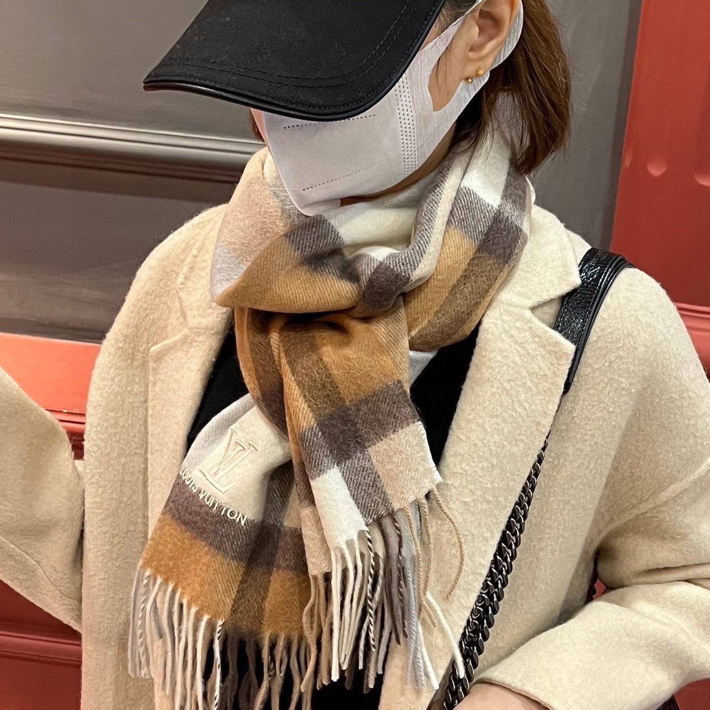 루이비통 머플러 목도리 