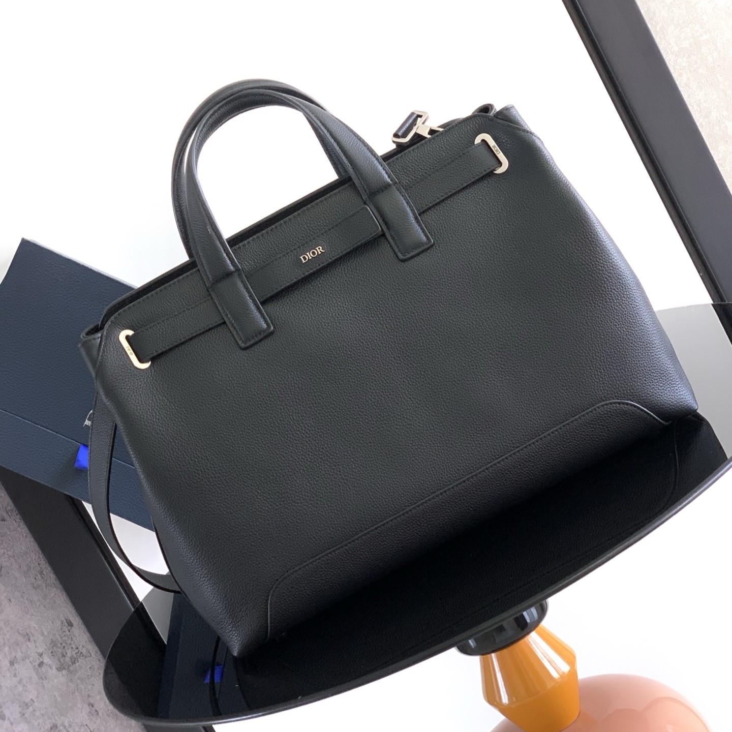 디올 노르망디 미듐 토트백
