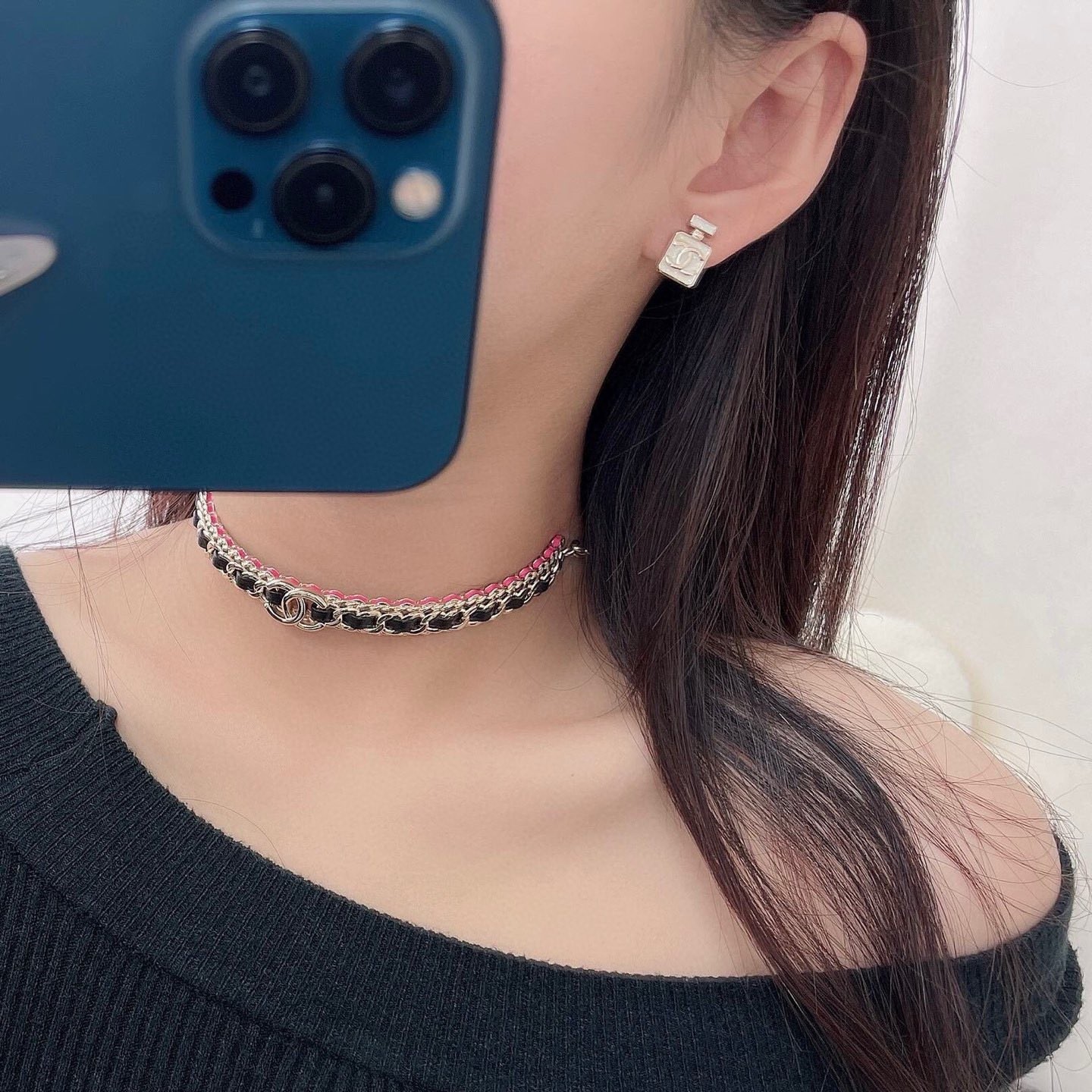 샤넬 귀걸이
