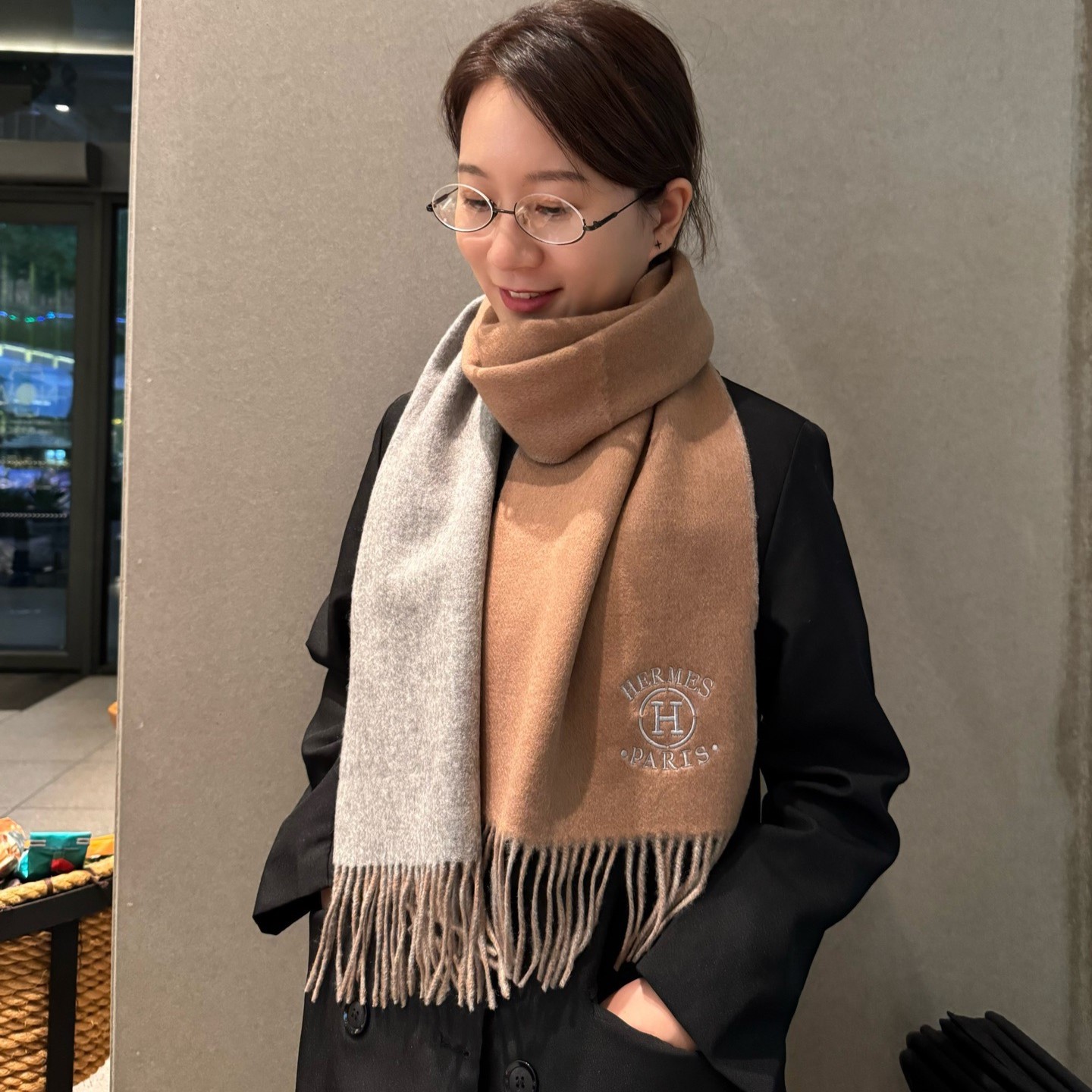 에르메스 머플러 목도리