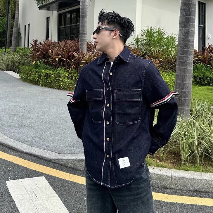 톰브라운 셔츠 자켓 남녀공용