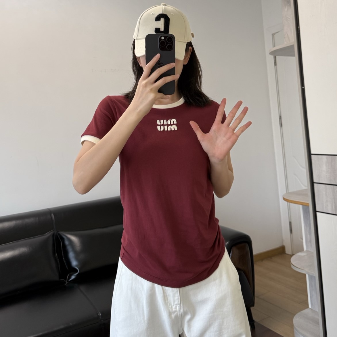 미우미우 반팔티 긴팔티