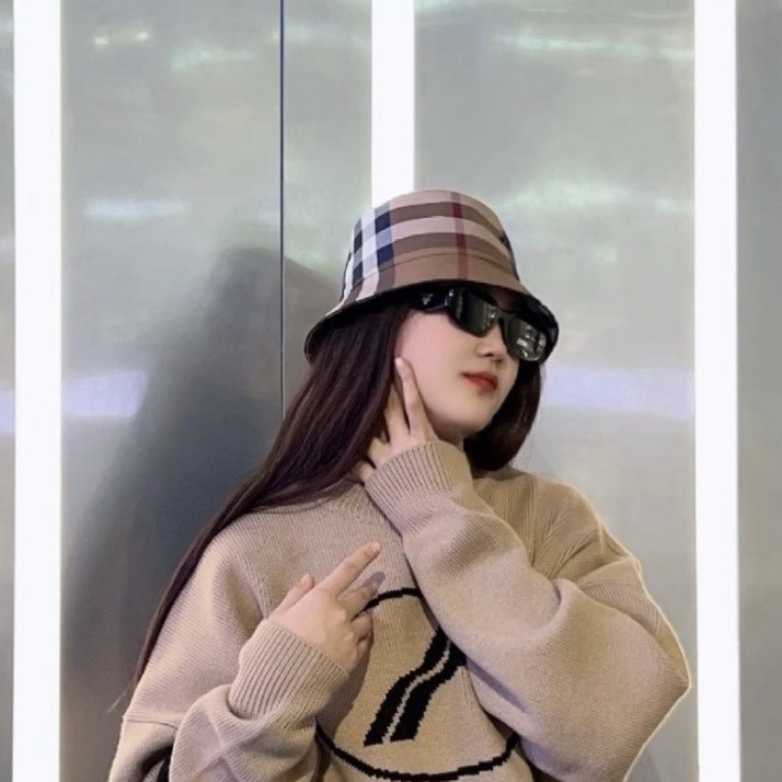 버버리 모자 버킷햇