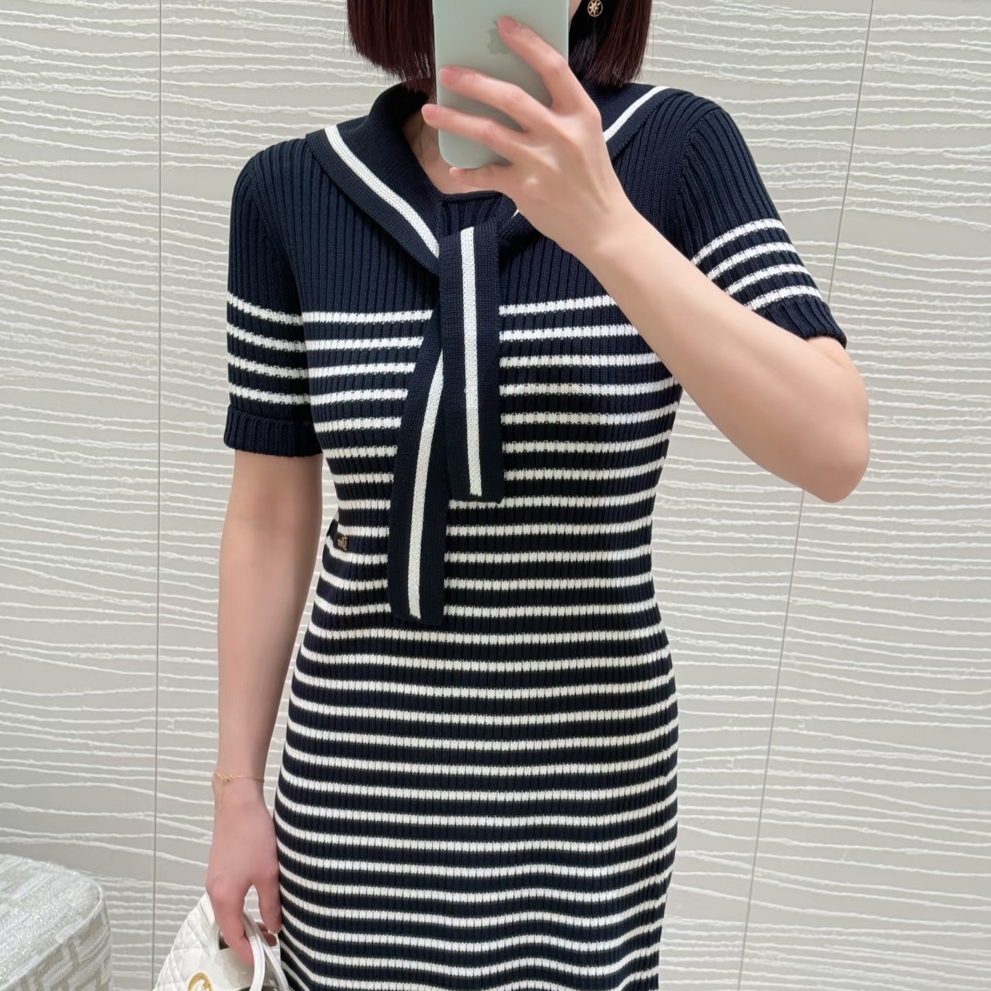 디올 원피스 2가지 색상