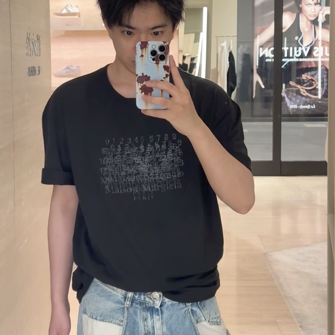 메종마르지엘라 반팔티 남녀공용 2가지 색상