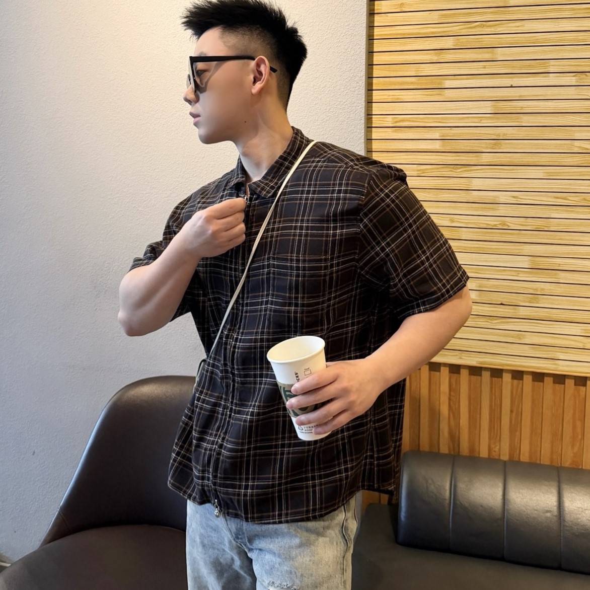 크롬하츠 남성 집업 셔츠