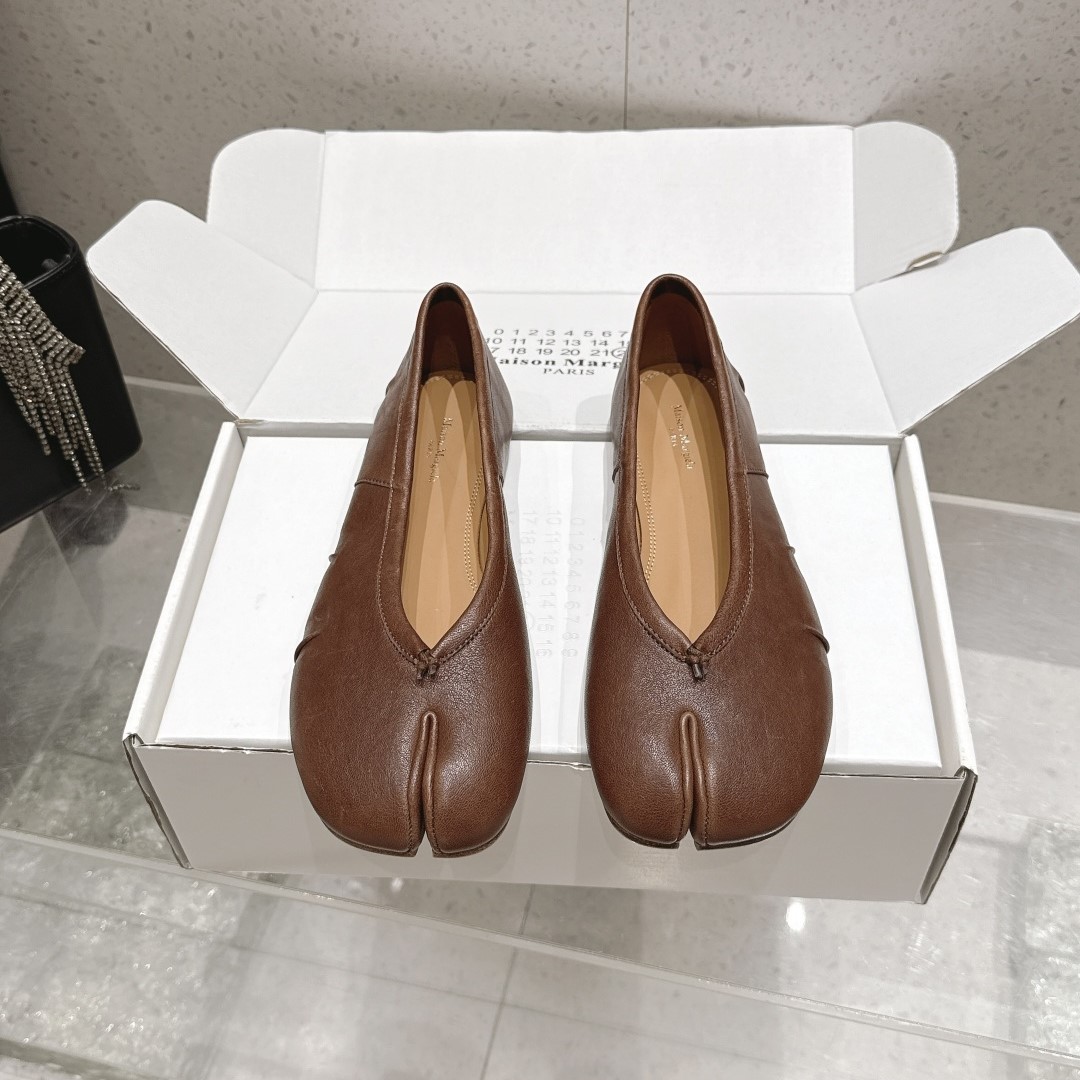 메종마르지엘라 타비 발레리나 플랫슈즈