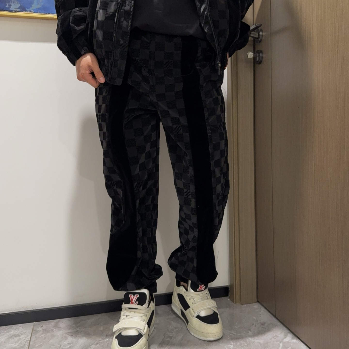 루이비통 남성 트레이닝 팬츠