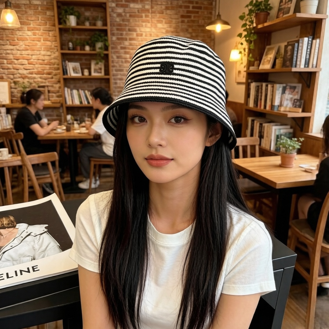셀린느 모자 버킷햇