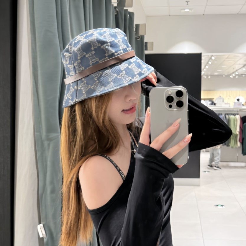 셀린느 모자 버킷햇