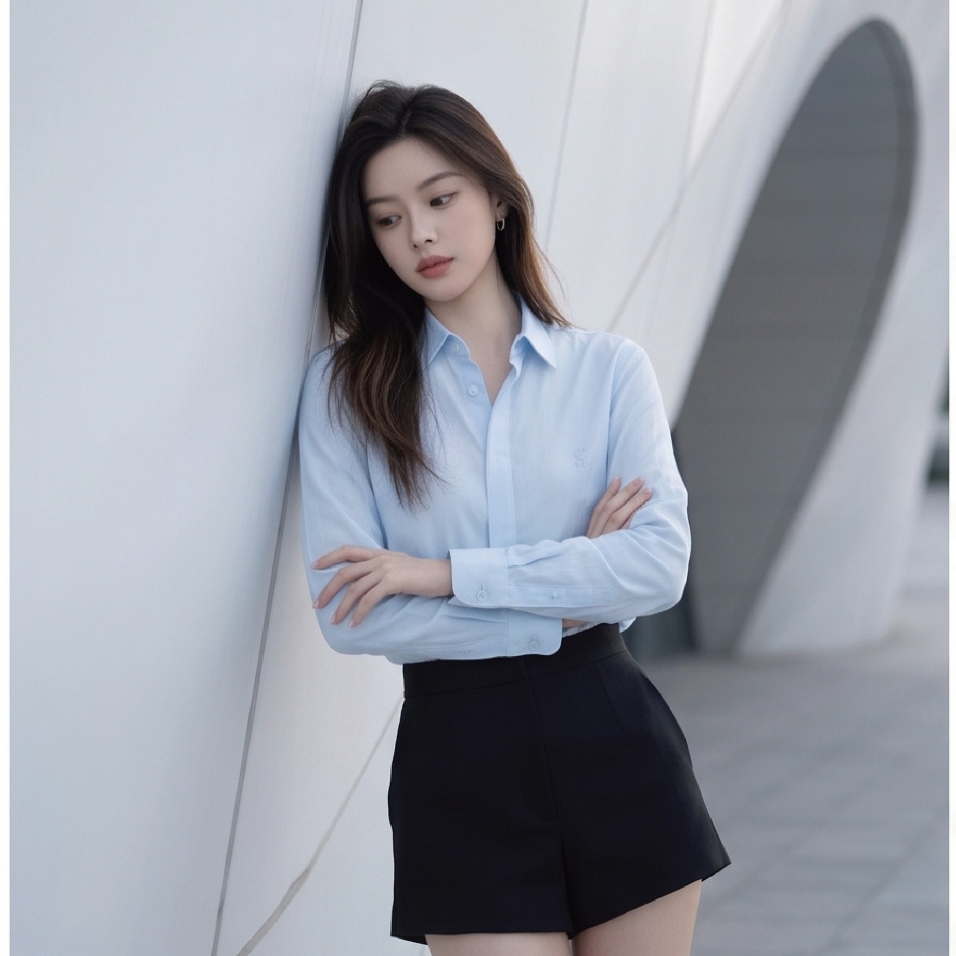입생로랑 여성 셔츠