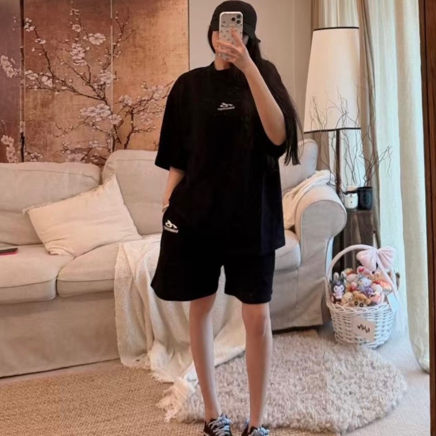 발렌시아가 반바지 남녀공용