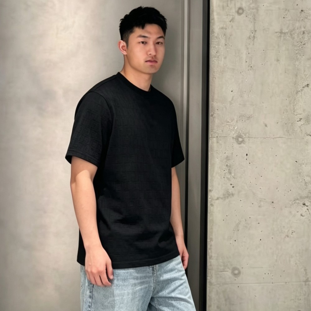 펜디 남성 반팔티 2가지 색상