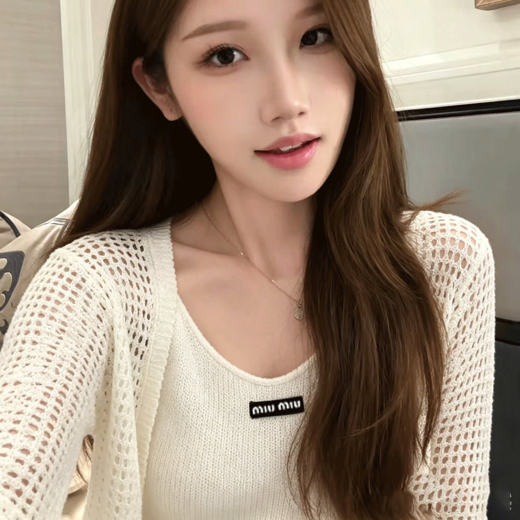 미우미우 가디건 2가지 색상