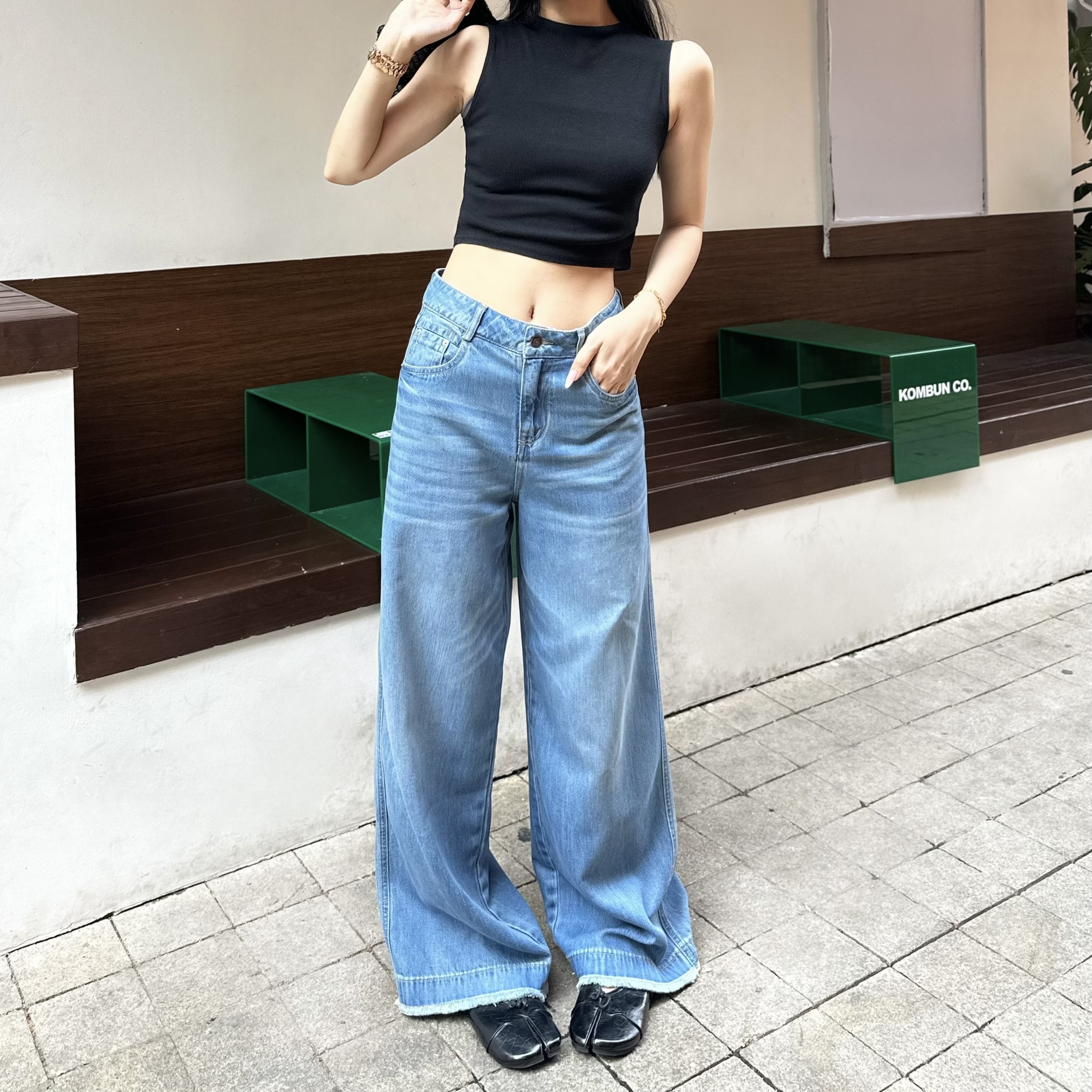 셀린느 여성 청바지