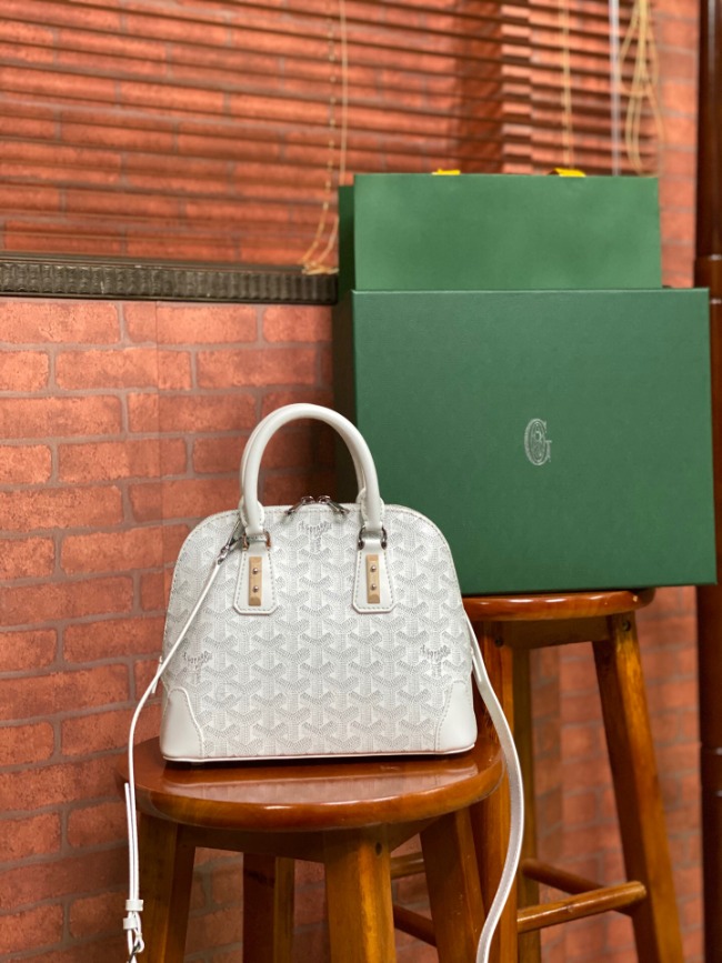 고야드 Vendome Mini 화이트 방돔 토트백