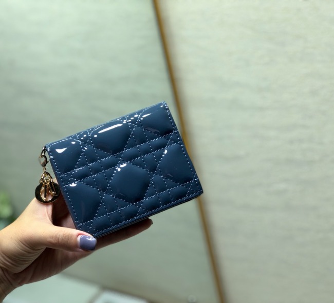디올 LADY DIOR 미니 지갑