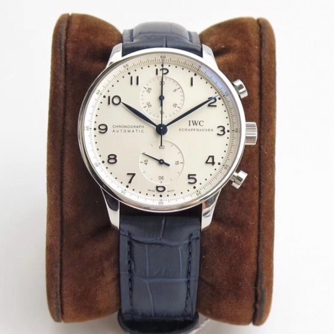 IWC 샤프하우젠 가죽시계
