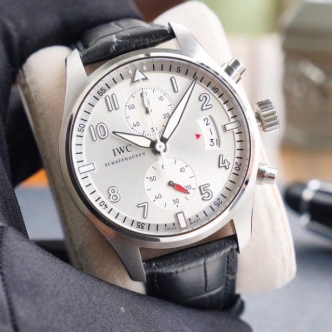 IWC 샤프하우젠 가죽시계