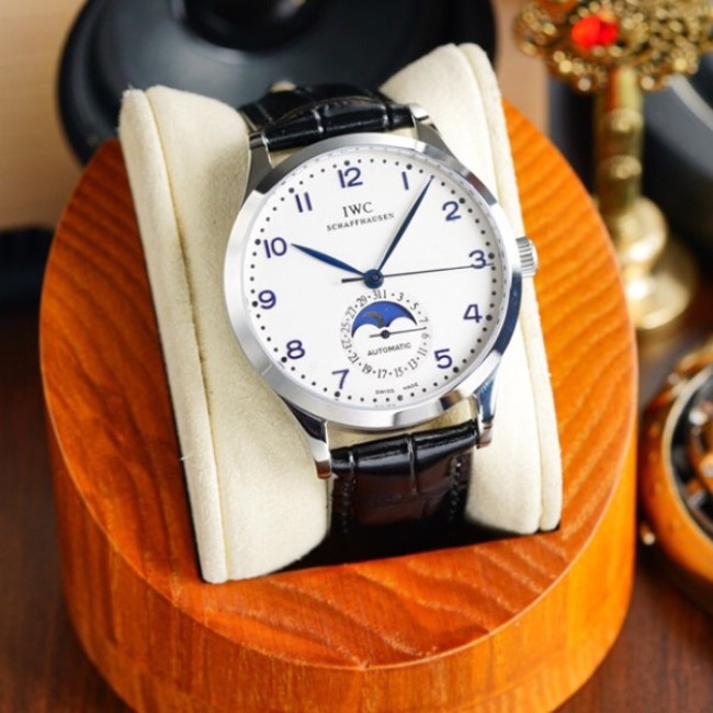 IWC 샤프하우젠 가죽시계
