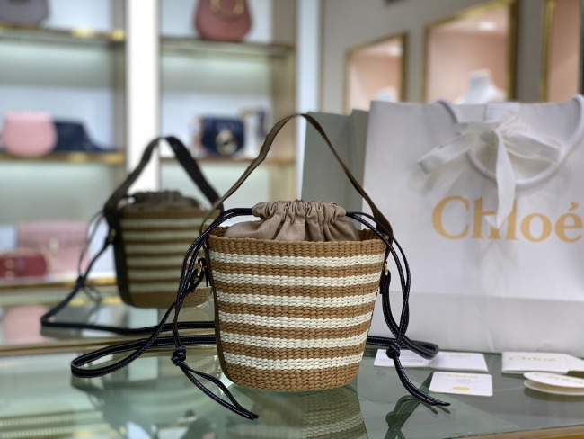 끌로에 SMALL WOODY BASKET 숄더백